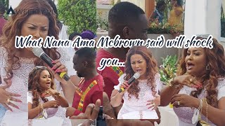 What Nana Ama Mcbrown said will shock you… Joe Mettle’s Marriage Ceremony | Her Dance alone...