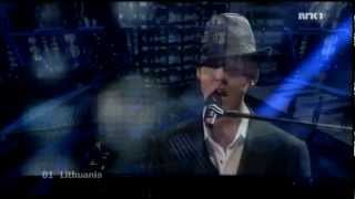 Eurovision 2009 - Lithuania - Sasha Song - Love  (HD)