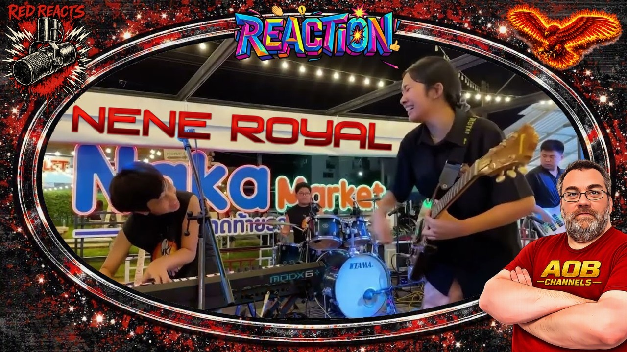 Red Reacts | Reaction To Nene Royal and Ozone Band | November Rain (Guns n Roses Cover)