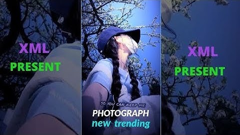 PHOTOGRAPH ED SHEERAN (SPEED UP) PRESET ALIGHT MOTION XML FILE