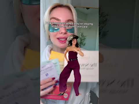 Skincare Routine For Introverts Hydrating Nourishing Self Care At Home Shorts