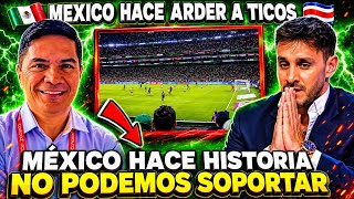 TICOS BIEN ARDIDOS xq MÉXICO SI ESTÁ EN EL MUNDIAL, LO QUE LES QUEDA ES CRITICAR