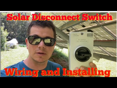 IMO DC Isolator: Solar PV Disconnect Switch Instaling and Wiring