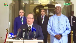 Mali - Algeria: Message from Algerian PM Nadir Larbaoui after his meeting with Assimi Goita