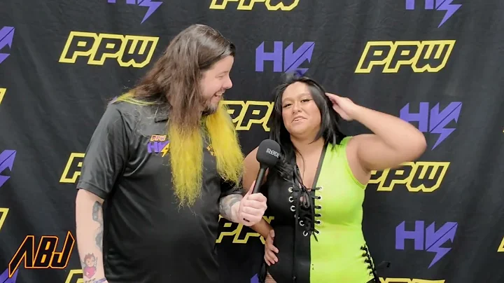 ABJ Backstage at PPW Expedition with Mercy Belen 