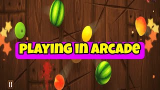 Playing Zen and Arcade Modes in Fruit Ninja | Gaming Warrior screenshot 2