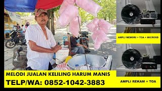 Speaker Ampli Melodi Toa Mini Pengeras Suara Untuk Jualan Keliling HARUM MANIS