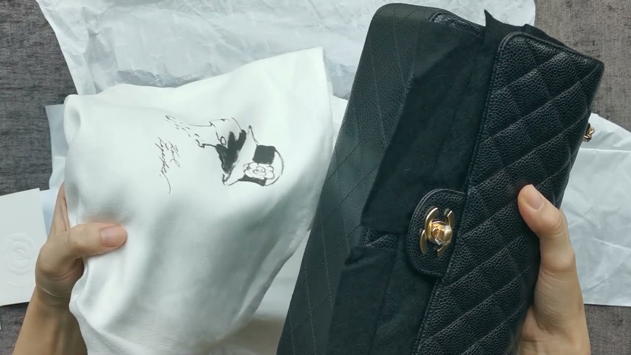 CHANEL classic flap unboxing l black caviar GHW  + CHANEL price increase (waiting for CHANEL 22C)