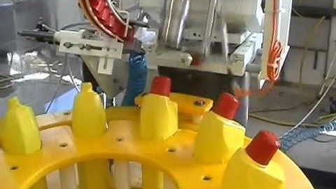 Automatic rotary capping machine in plastic material TA - Acid detergents