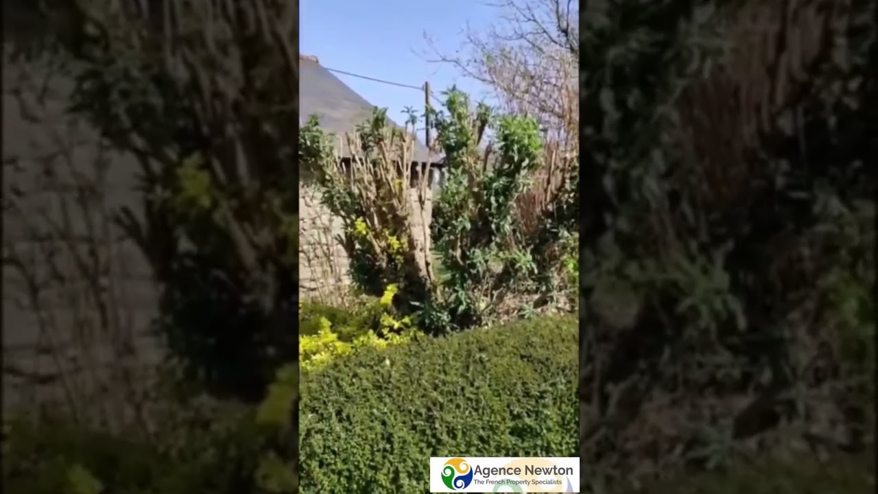 MORBIHAN, Malguenac, Detached 2 Bed stone cottage in the Country side