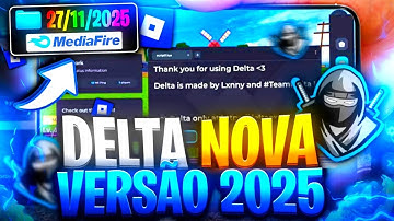 ✅COMO BAIXAR Executor DELTA [100% ANTI BAN] ATUALIZADO SEM KEY + LINK DIRETO MEDIAFIRE 2025 ROBLOX