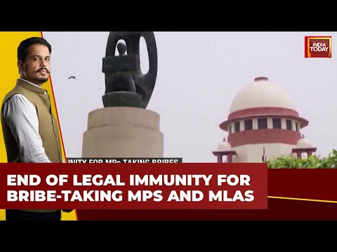 Supreme Court Overrules 1998 Verdict, Ends Legal Immunity for Bribe-Taking Lawmakers