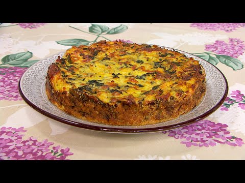 Bondiola laqueada con tortilla de papas y espinaca