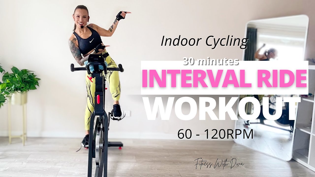 30 Min Indoor Cycling Workout with Diva: Get Fit in Your Living Room