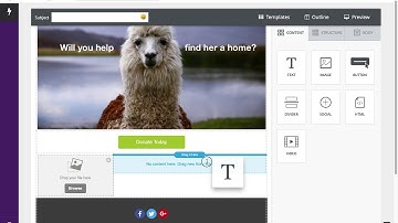 Creating an email in CharityEngine - Quick Guide