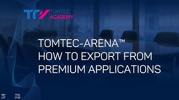 PREMIUM APPLICATION EXPORT Video Tutorial #TTA2.21