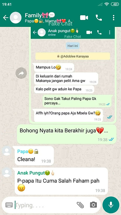 #Pov:Tau Kah Sakit Yang Tak Terobati?|Ib:@permennaonano |#pov#Whatsmock#Fakechat#fyp#beranda