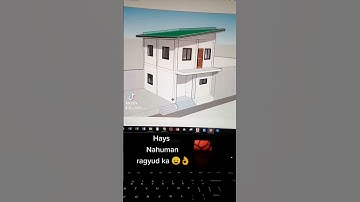 redering two storey building