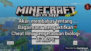 Bagaimana megaktifkan mode Fiksi Ilmiah di MCPE