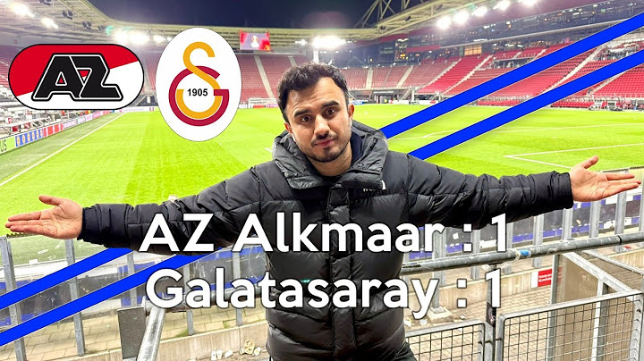 Galatasaray Az Alkmaar Maç Vloğu..