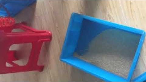 white sesame color sorting video 2