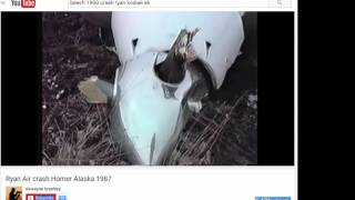 Ryan Air Beech 1900 crash site condensed