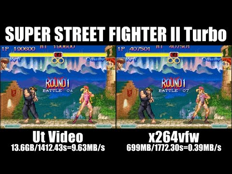 Ut Video/x264vfw - SUPER STREET FIGHTER II Turbo