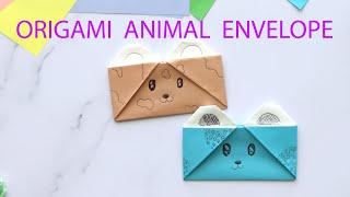 How to Make an Origami Animal Envelope