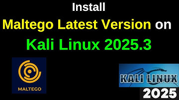 Hoe Maltego nieuwste versie 4.11 te downloaden en installeren op Kali Linux 2025.3 | OSINT-instal...