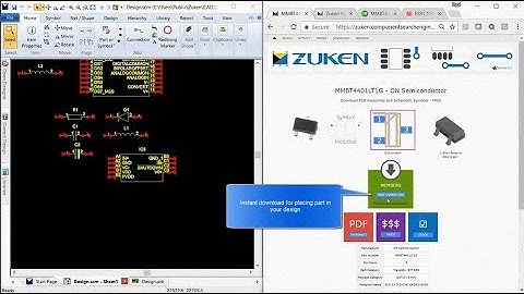 Zuken / CADSTAR & SamacSys integration: Downloading Library parts