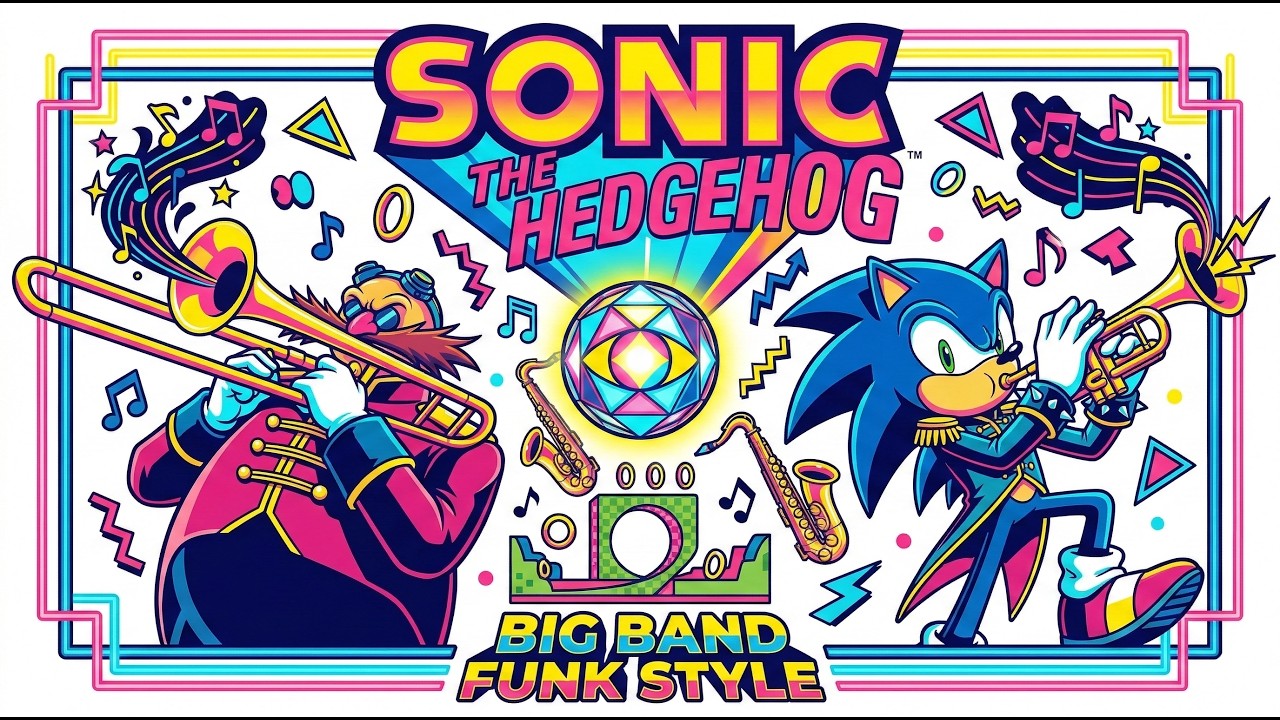 Sonic The Hedgehog Big Band Funk Style Soundtrack | Bai Band