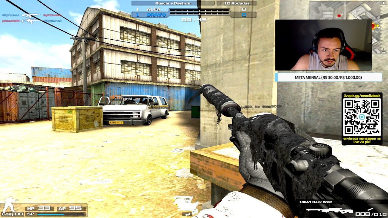 🔴LIVE ON || CAMP FCA || V3 VS BDM AS 21H || !PIX !CANAL2🔴