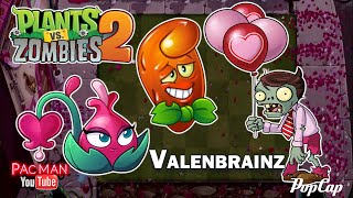 Plants vs Zombies 2 Celebrate Valenbrainz Pinata Party