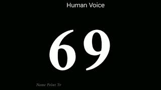 How To Pronounce 69 | Pronunciation 69 | How To Say 69