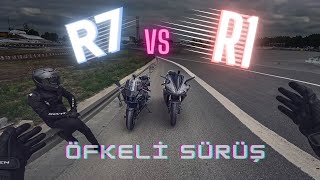 Poli̇slerle Dolu Gün R1 Vs R7 Çilgin Gazlama 