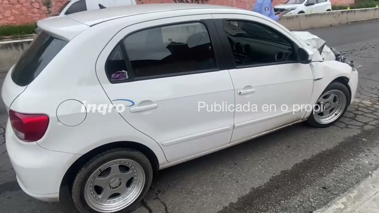 Choque por alcance en la 200