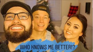 Who Know's Me Better Game | My Roommates