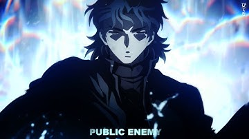 KXLLSWXTCH - PUBLIC ENEMY (FT. LIL DARKIE) [LYRICS] | AMV