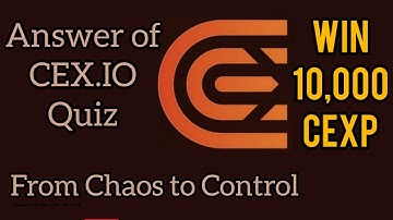 CEX.IO Quiz 12 Oct (From Chaos to Control: How to Keep Your Mining ..)(کوییز سکس آیو بیست و یکم مهر)