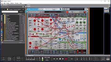 COMPLEX-1 Modular Synth for Propellerhead REASON - Preset Demo