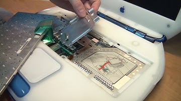 iBook G3 Clamshell Disassembly and Hard Drive Upgrade.