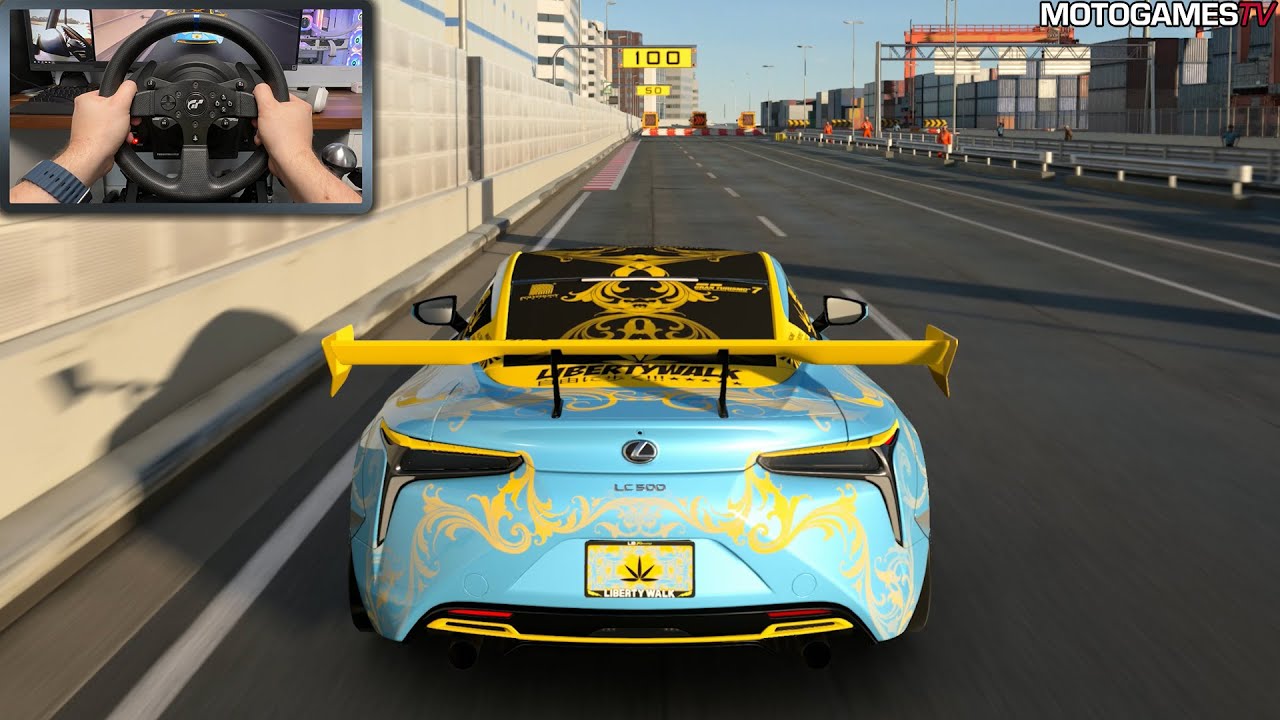Gran Turismo 7 - Subaru BRZ Drift Car Engine Swap in Lexus LC500