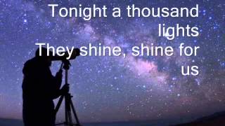 Video thumbnail of "1,000 Lights by Javier Colon [LYRIC VIDEO]"