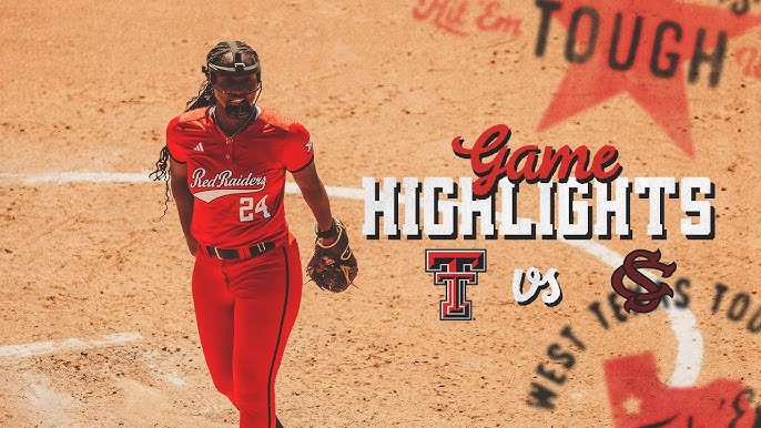 Texas Tech Softball vs. South Carolina: Game 3 Highlights | 2025