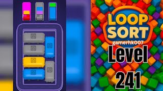 Loop Sort Level 241 Walkthrough Solution 