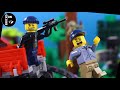 Gangster Forest Shoot Out Bomb Squad TNT Bank Robbery Lego Police Robbery Heist Stop Motion