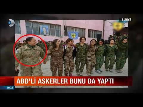 Amerikalı Kadın Asker YPG'nin Halay Başı oldu!