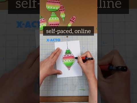 3 festive projects using my favorite tool - the gel plate. Self-paced and online, link in comments.