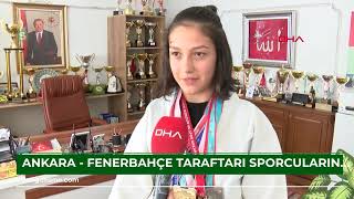 Ankara - Fenerbahçe taraftarı sporcuların Kadıköy hayali madalya getirdi