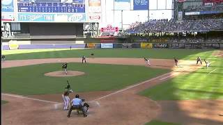 2012/07/01 Brewers walk off on errors